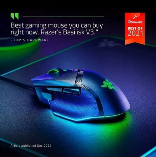 Mouse Gamer Para Jogo Razer Basilisk V3 Rgb Chroma Preto