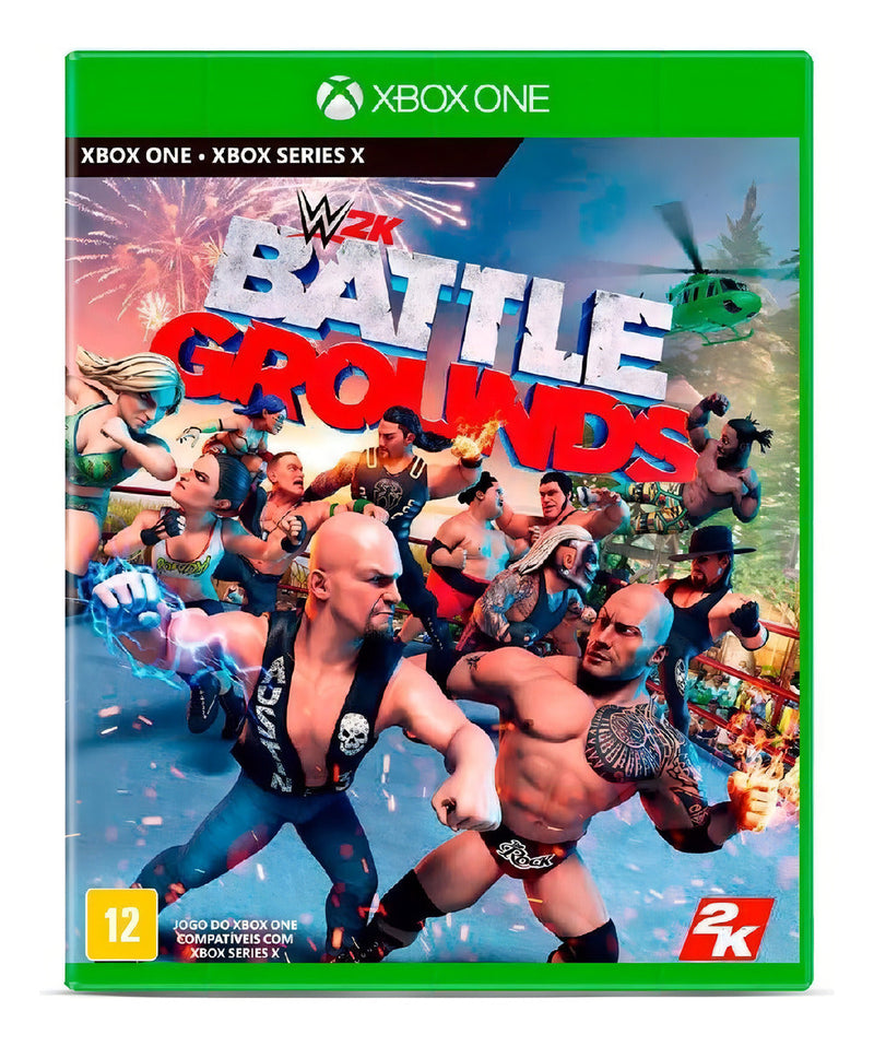 Jogo Midia Fisica Wwe 2k Battlegrounds Para Xbox One