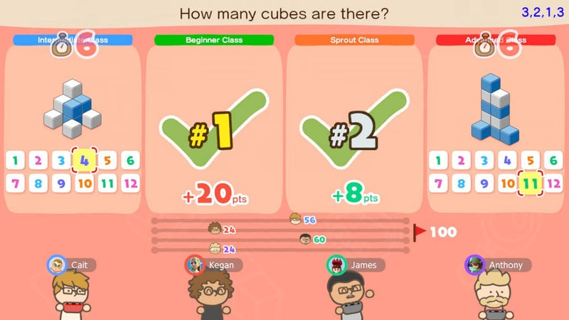 Big Brain Academy Brain Vs. Brain Switch - Físico
