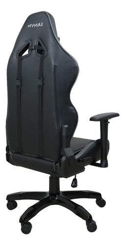 Cadeira Gamer Mx12 Giratoria Preto Mymax