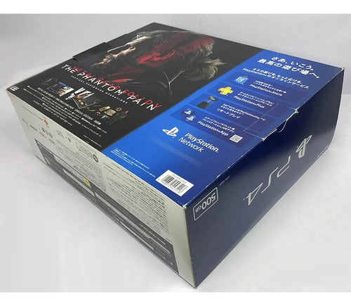 Playstation Ps4 Edição Metal Gear Solid Phantom Pain Cuh-1200a Bivolt + 1 Controle + 3 Jogos