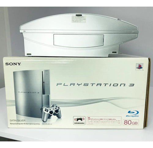 Playstation 3 Fat Silver Edição Gran Turismo 5 Prologue + 1 Controle + 3 Jogos