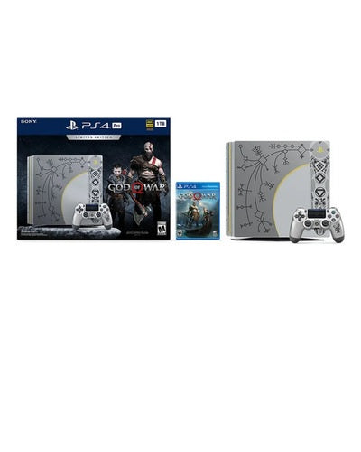 Console PlayStation 4 Pro 1TB Limited Edition God of War + 5 Jogos