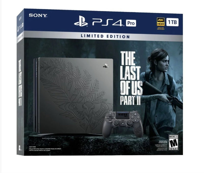 Console PlayStation 4 Pro 1TB Limited Edition The Last of Us Part II + 5 Jogos