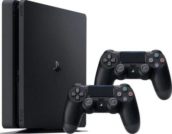 Console Playstation 4 Slim Sony  1TB Edição Family Novo + 2 Controles + 4 Jogos