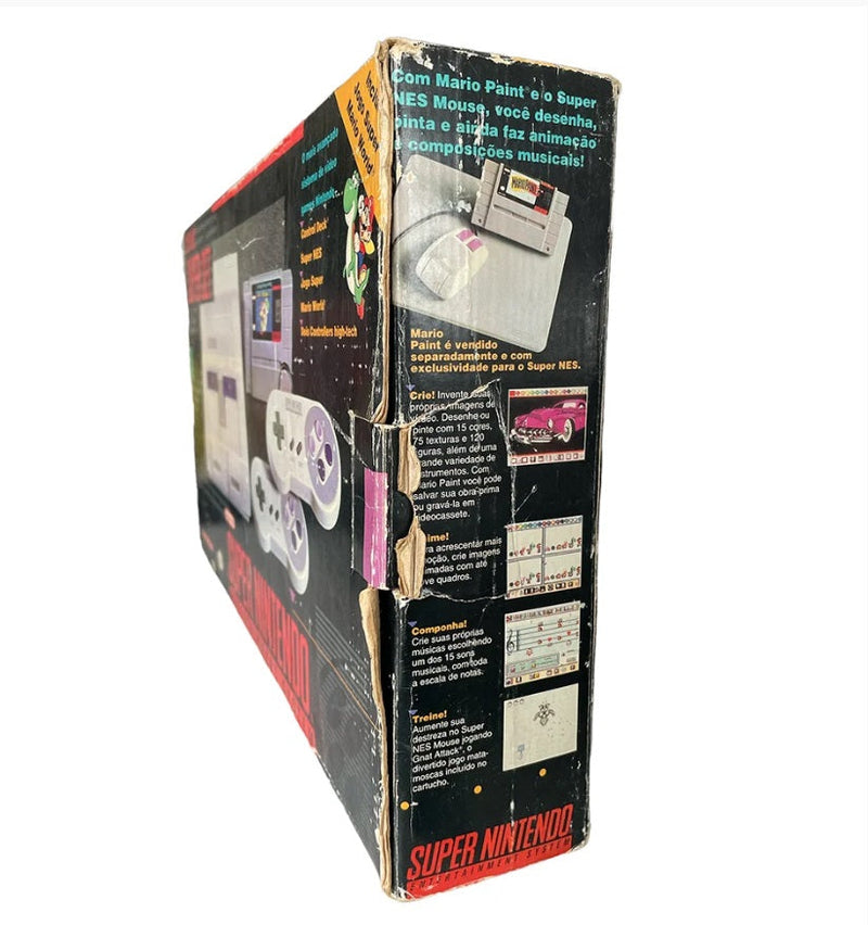 Console Super Nintendo: SUPER SET - Nintendo + Super Mario World - SNES