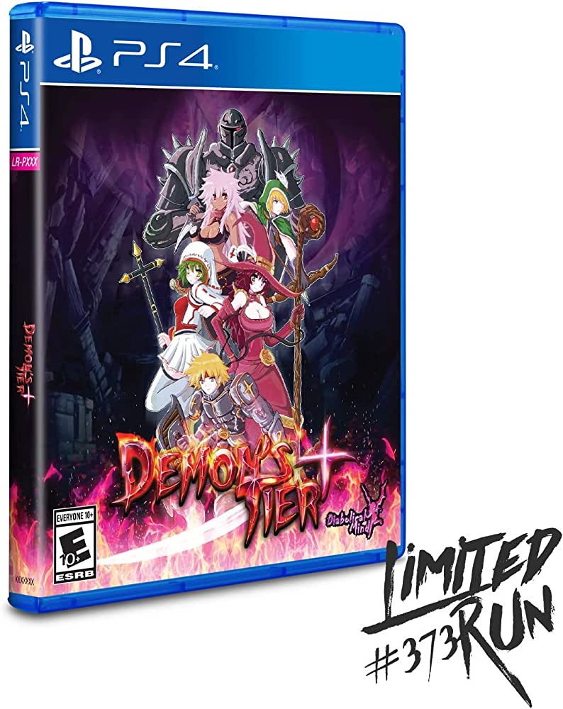 DEMON'S TIER+ LIMITED RUN 373 - PS4 - Mídia Física