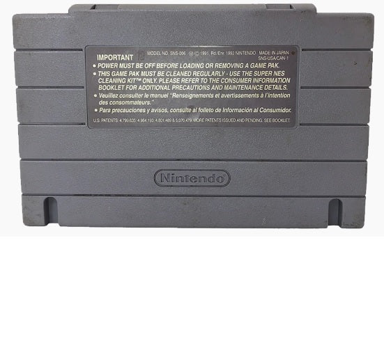 Jogo Redline F-1 Racer - SNES