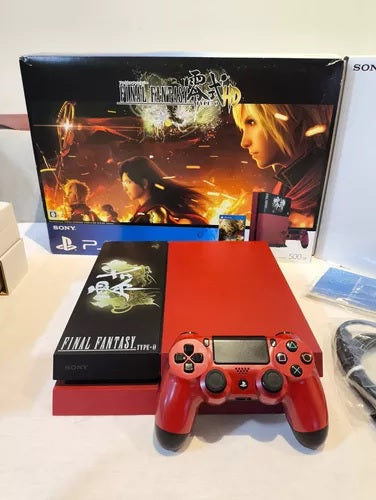 Playstation 4 Final Fantasy Type 0 Ps4 Fat Edição Final Fantasy + 3 Jogos