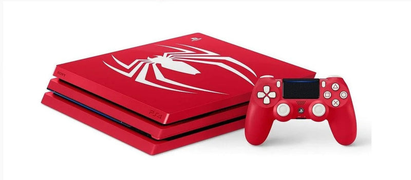 PlayStation 4 Pro 1TB Limited Edition Marvel Spider-Man Bundle + 5 Jogos