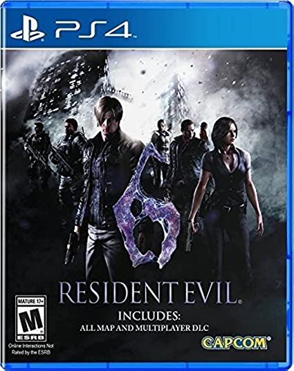 Resident Evil 6 - PS4 - Mídia Física